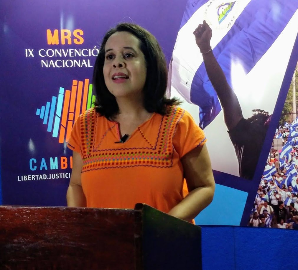 Suyen Barahona, mensaje inaugural a la IX Convención Nacional del MRS