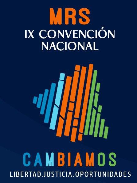 Sesión 9na de la IX Convención Nacional.  Nuevo nombre y emblema del partido